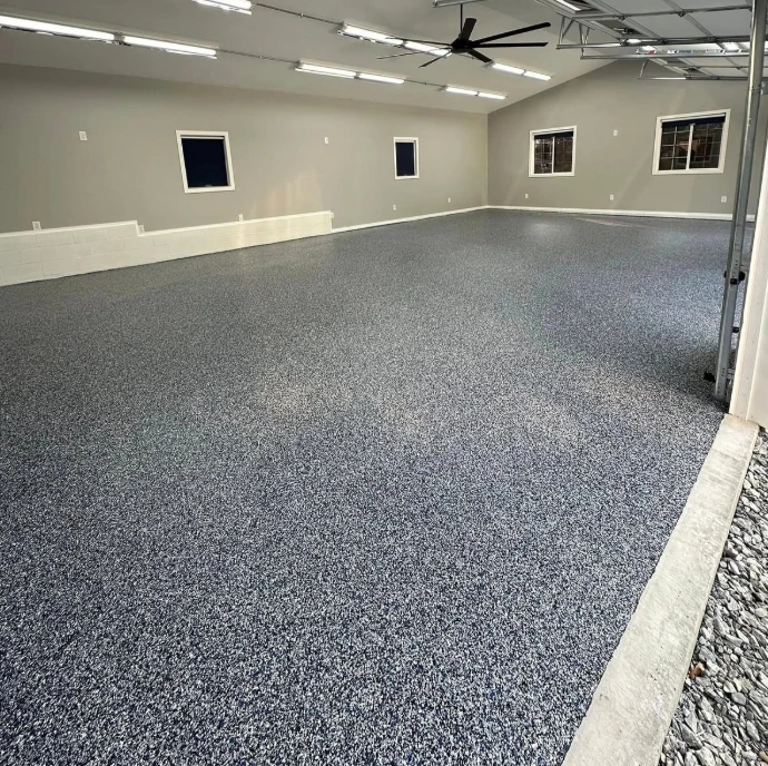 Résine epoxy garage