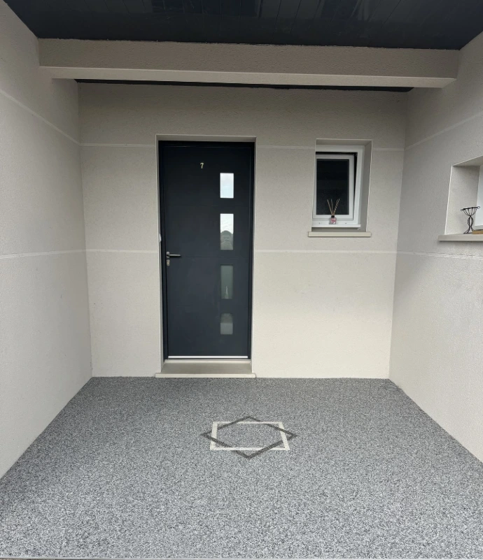 Entrée résine de marbre Bourgébus